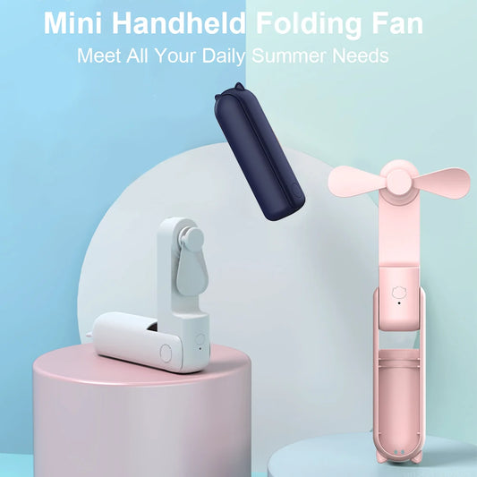 Mini Powerbank Pocket Fan